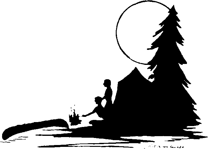 image of outback camping