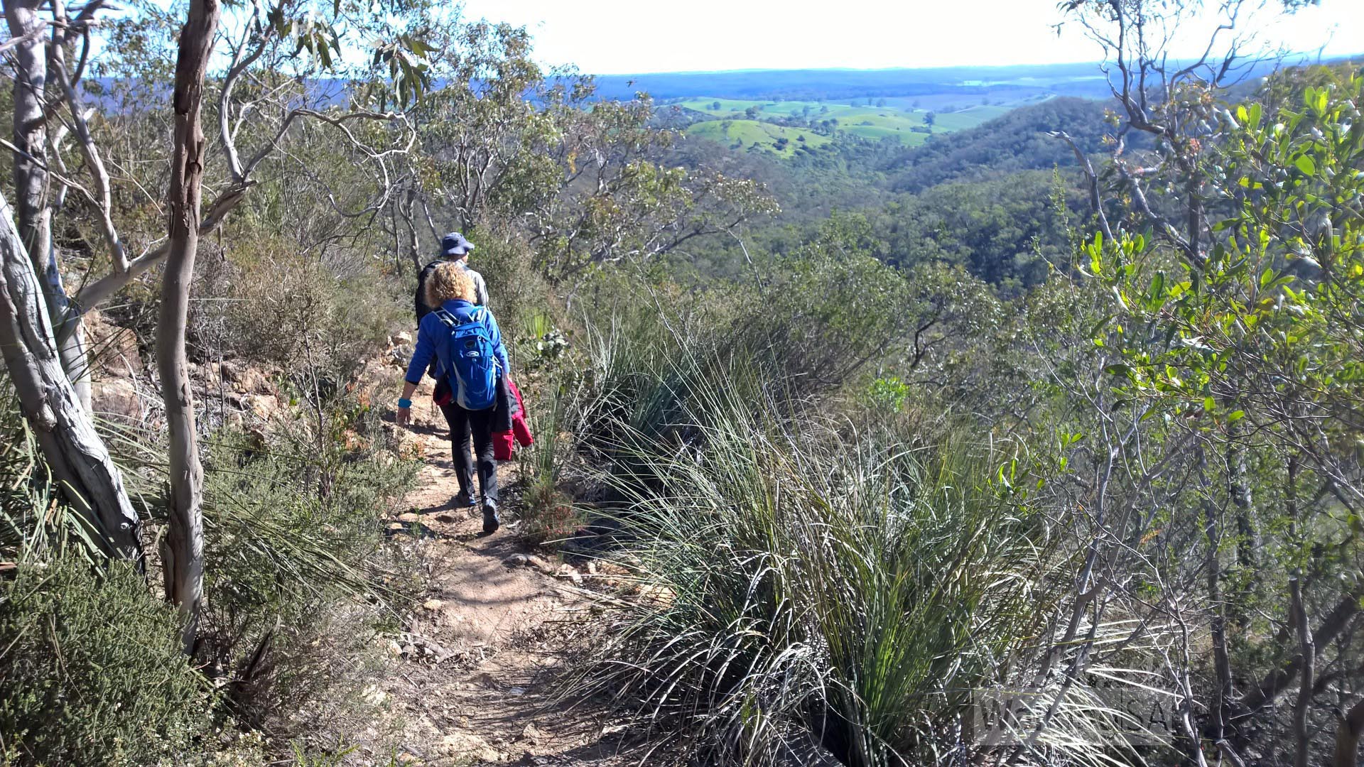 image hiking in the outback with outback guides equipment 